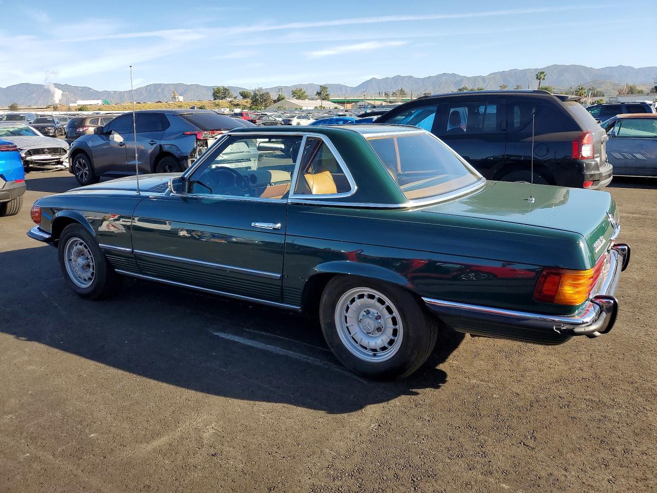 1972 Mercedes Benz 350 Green vin: 10704412002397