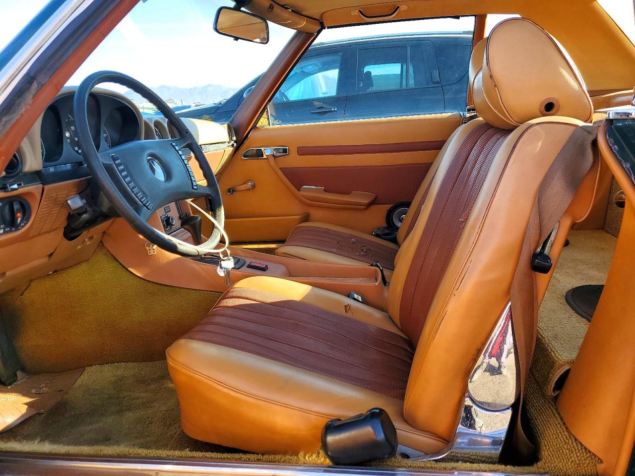 1972 Mercedes Benz 350 Green vin: 10704412002397