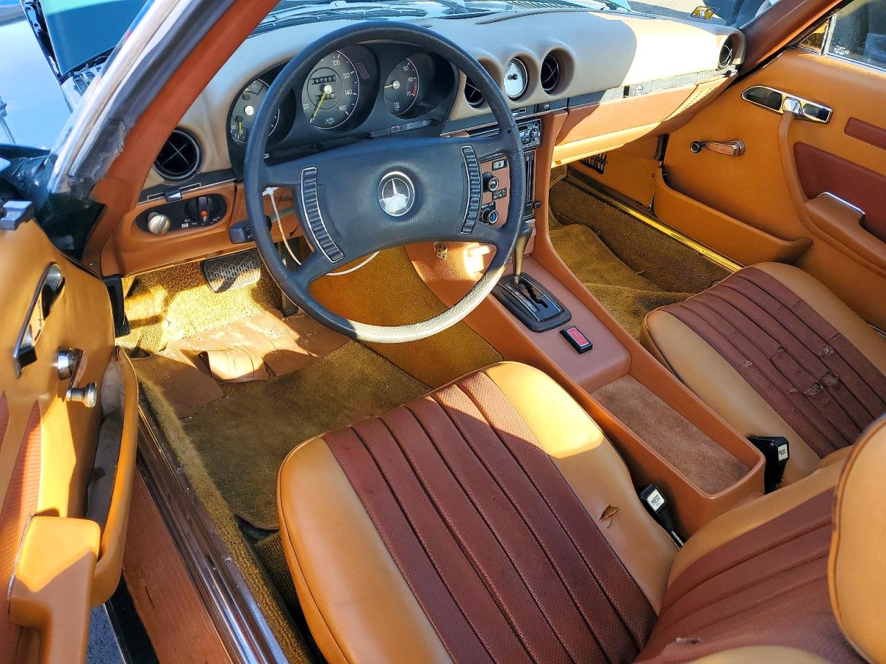 1972 Mercedes Benz 350 Green vin: 10704412002397
