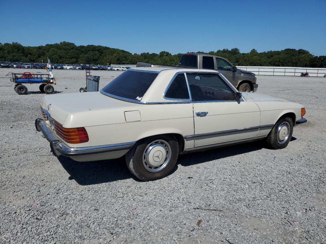 1972 Mercedes-benz 350sl Cream vin: 10704412002620