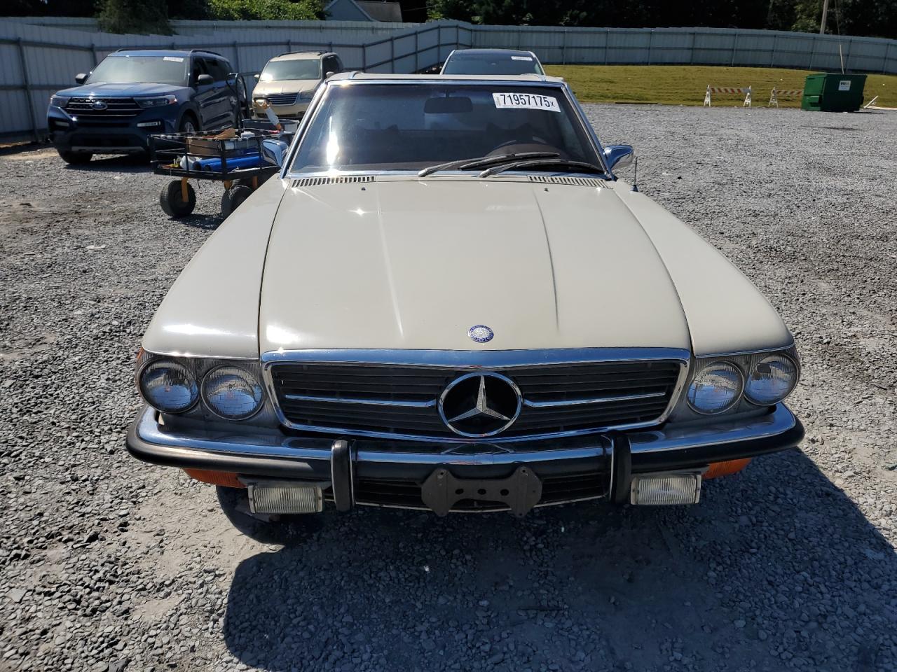 1972 Mercedes-benz 350sl Cream vin: 10704412002620