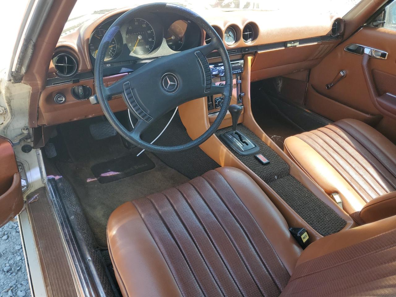 1972 Mercedes-benz 350sl Cream vin: 10704412002620