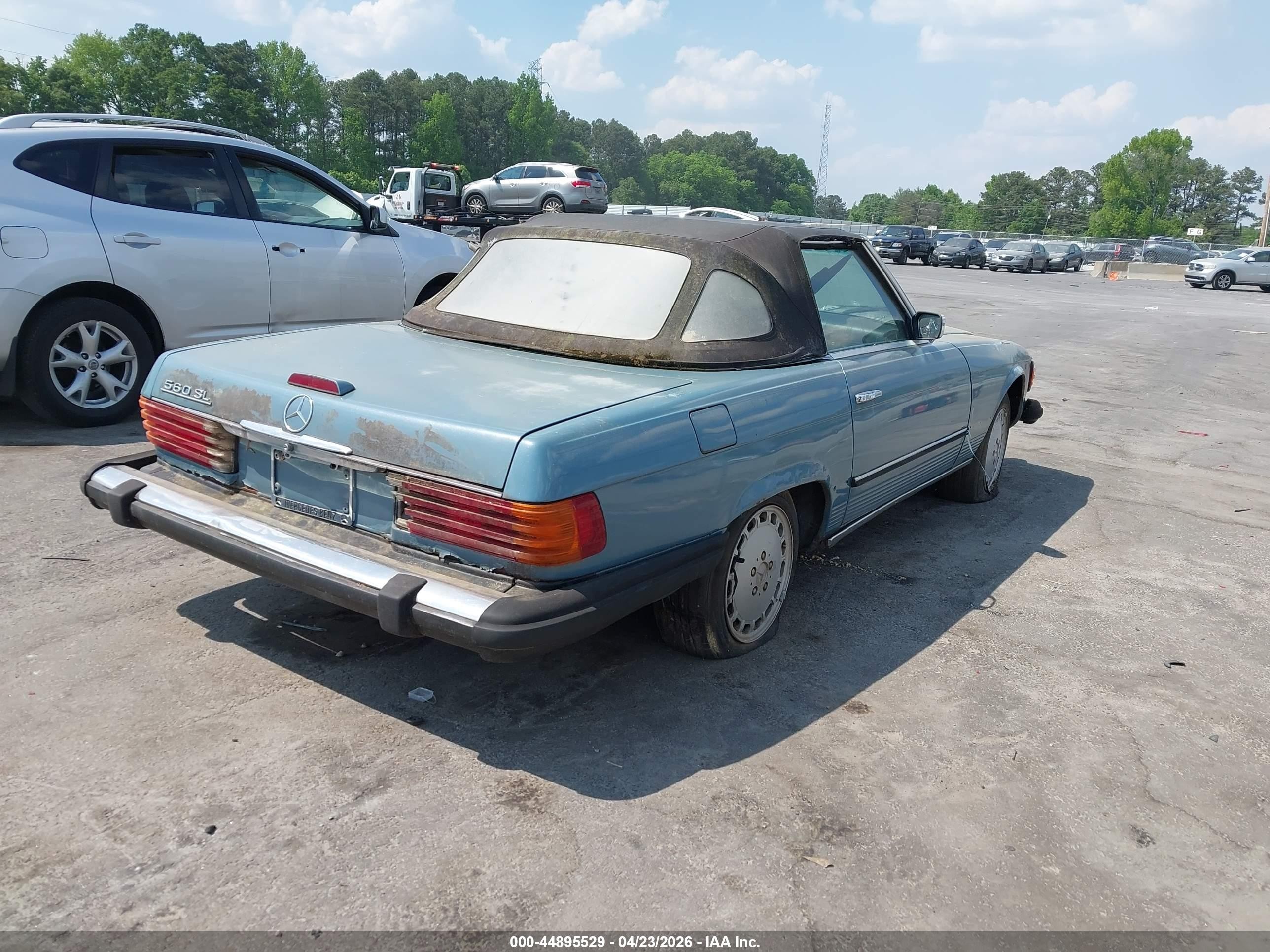 1972 Mercedes-benz Sl-class   Light Blue vin: 10704412002710   