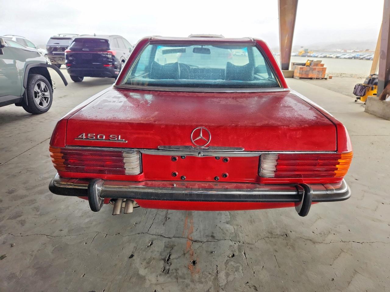 1972 Mercedes-benz 450 Sl Красный vin: 10704412004256
