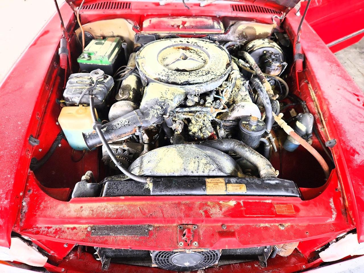 1972 Mercedes-benz 450 Sl Красный vin: 10704412004256