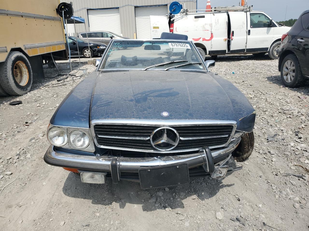 1972 Mercedes-benz 350sl Blue vin: 10704412004539