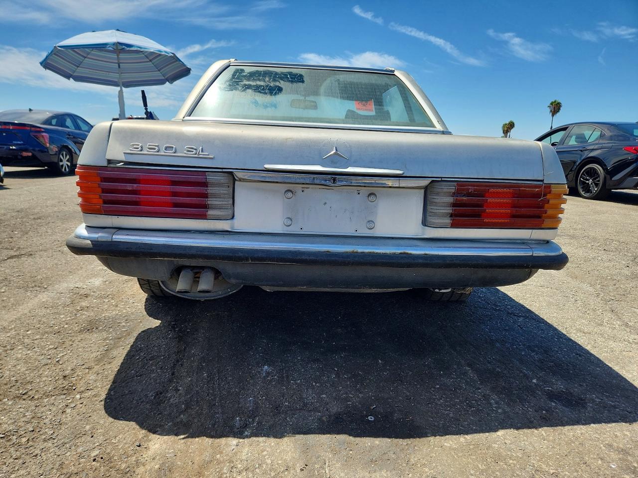 1972 Mercedes-benz 350 Gray vin: 10704412005280