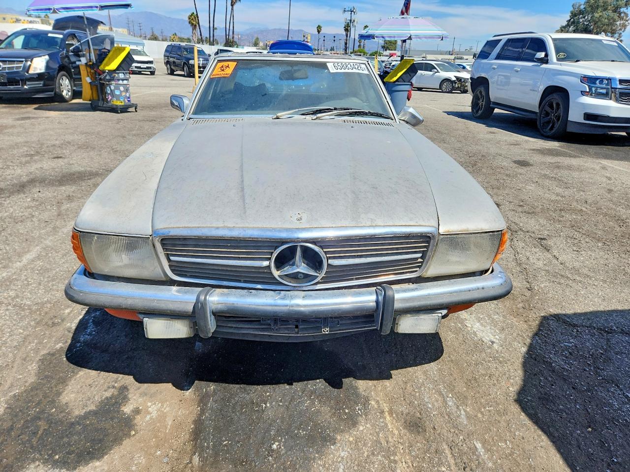1972 Mercedes-benz 350 Gray vin: 10704412005280