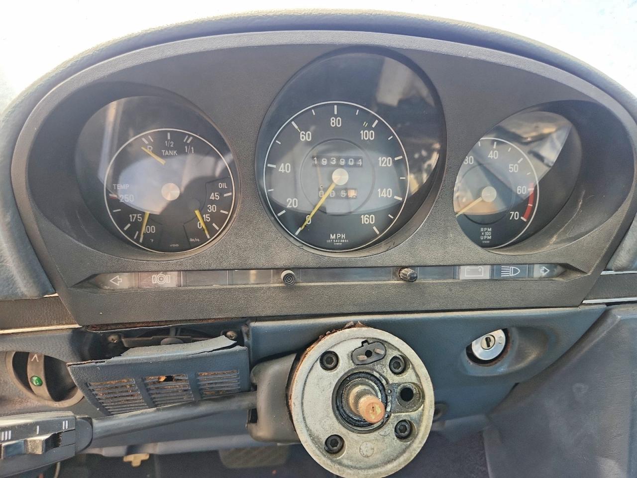 1972 Mercedes-benz 350 Gray vin: 10704412005280