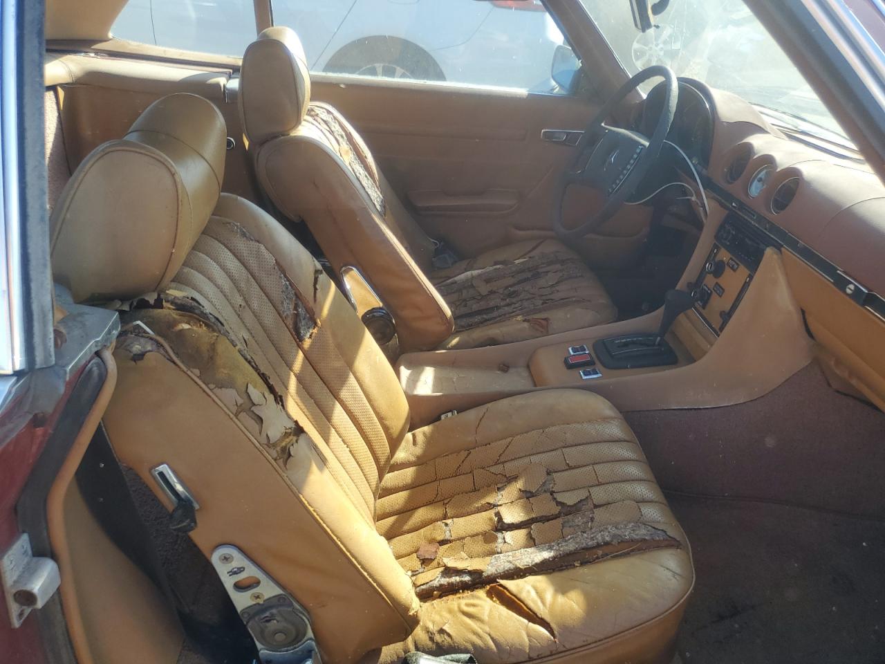 1973 Mercedes Benz 450 Sl Red vin: 10704412007864