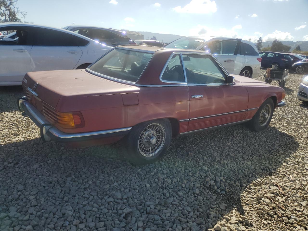 1973 Mercedes Benz 450 Sl Red vin: 10704412007864