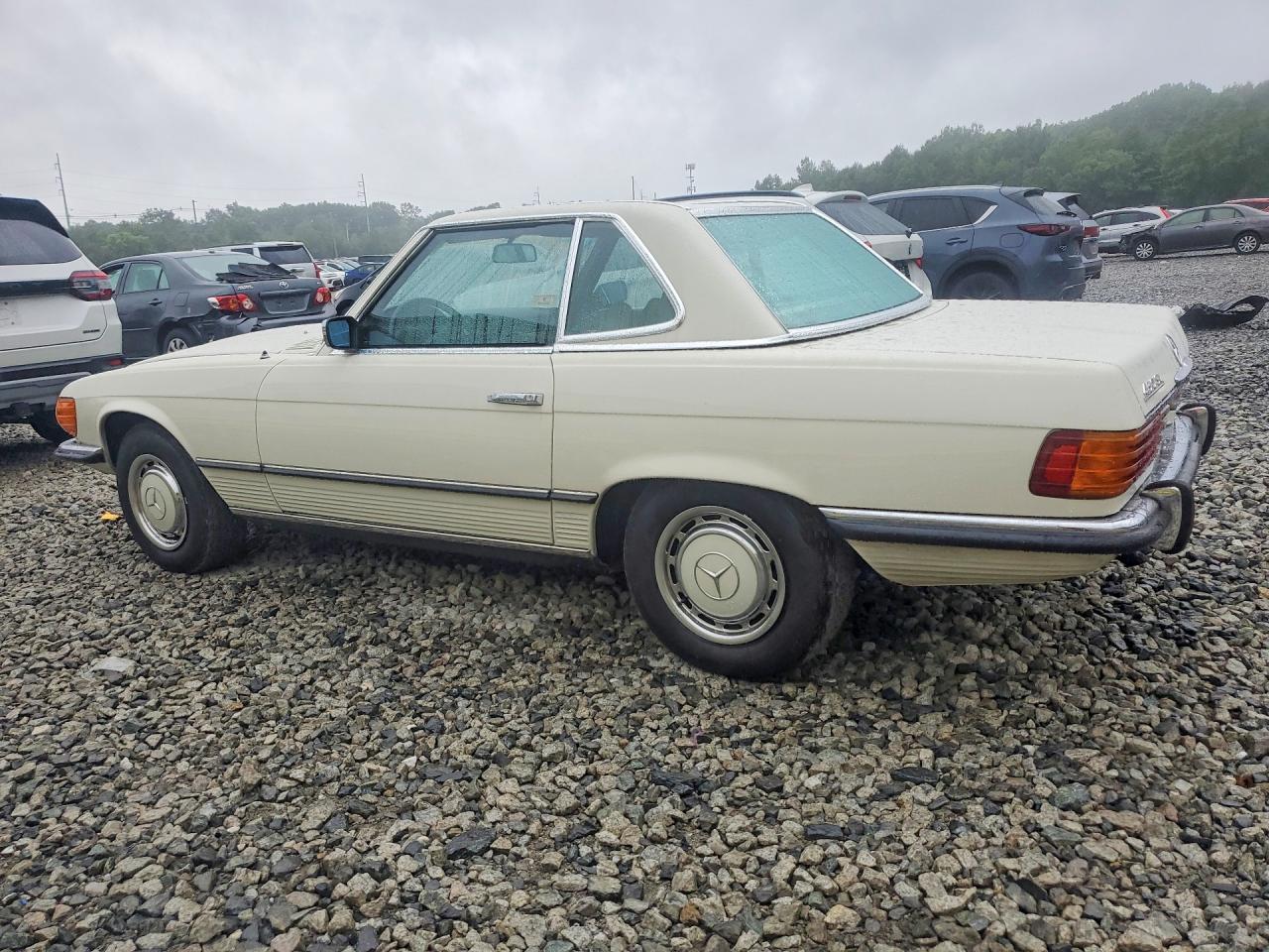 1973 Mercedes-benz Sl Sl450 White vin: 10704412012136