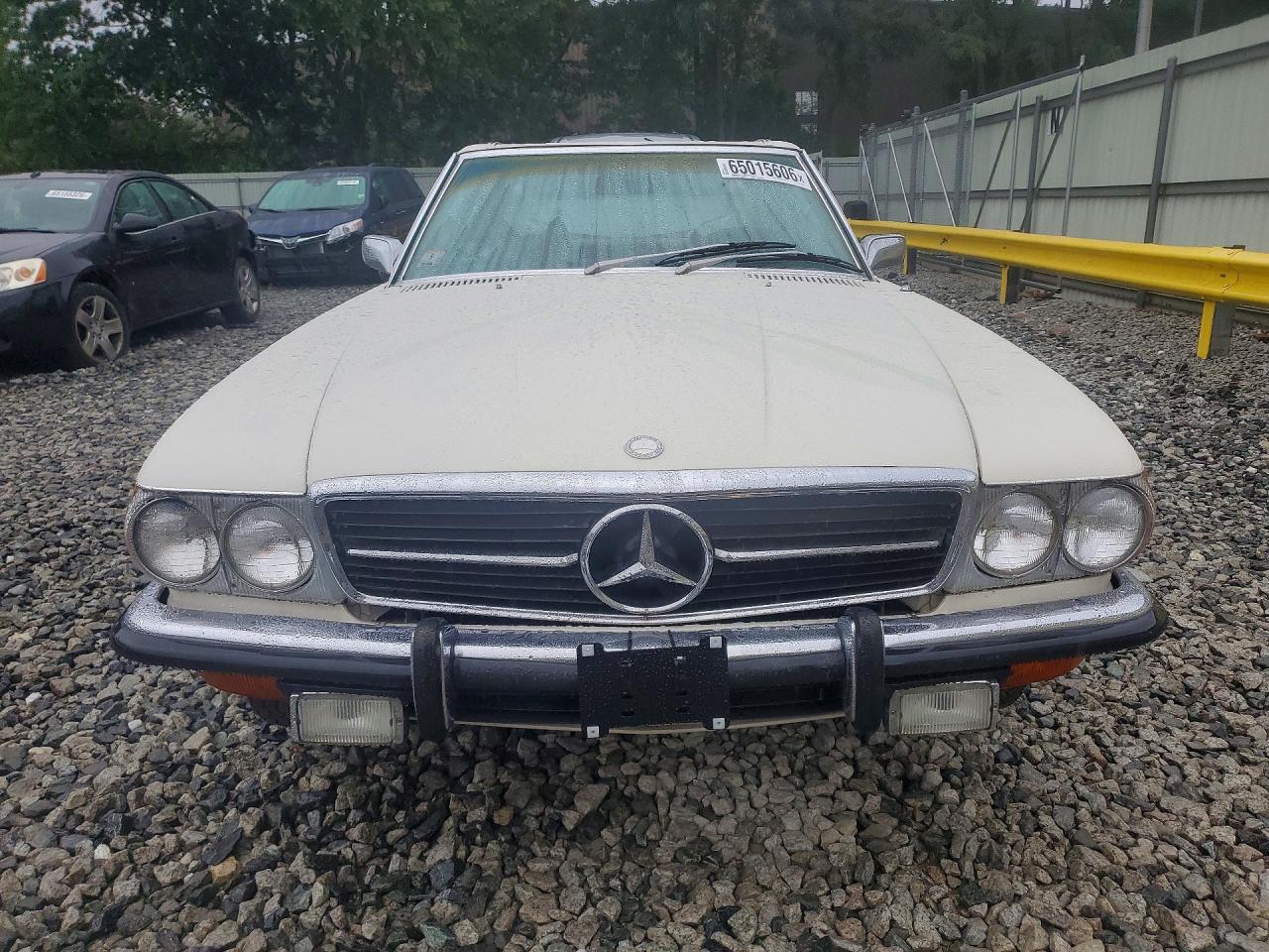 1973 Mercedes-benz Sl Sl450 White vin: 10704412012136