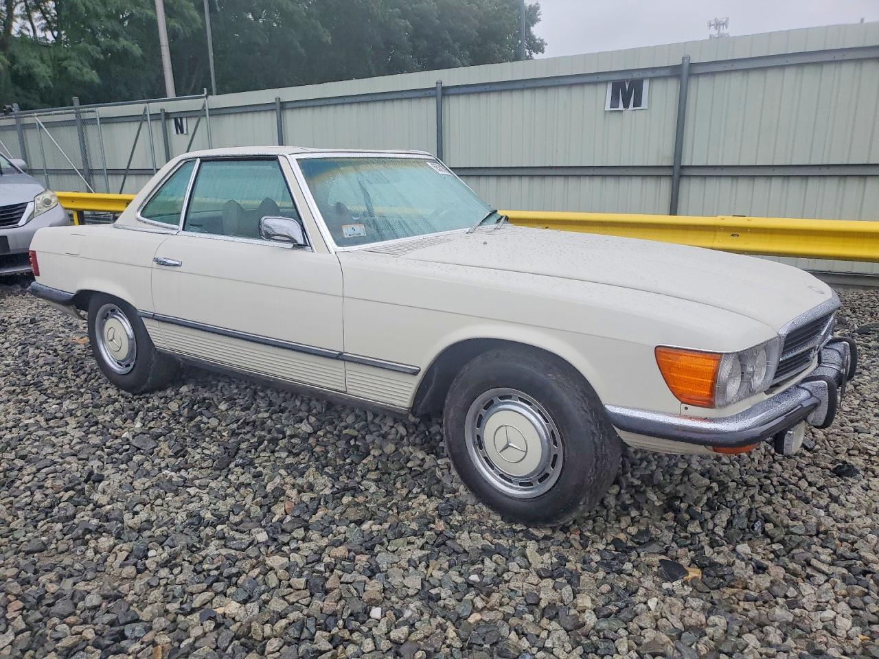 1973 Mercedes-benz Sl Sl450 White vin: 10704412012136