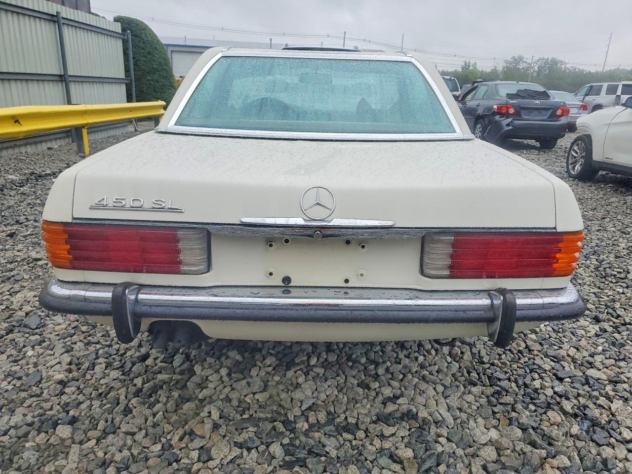 1973 Mercedes-benz Sl Sl450 White vin: 10704412012136