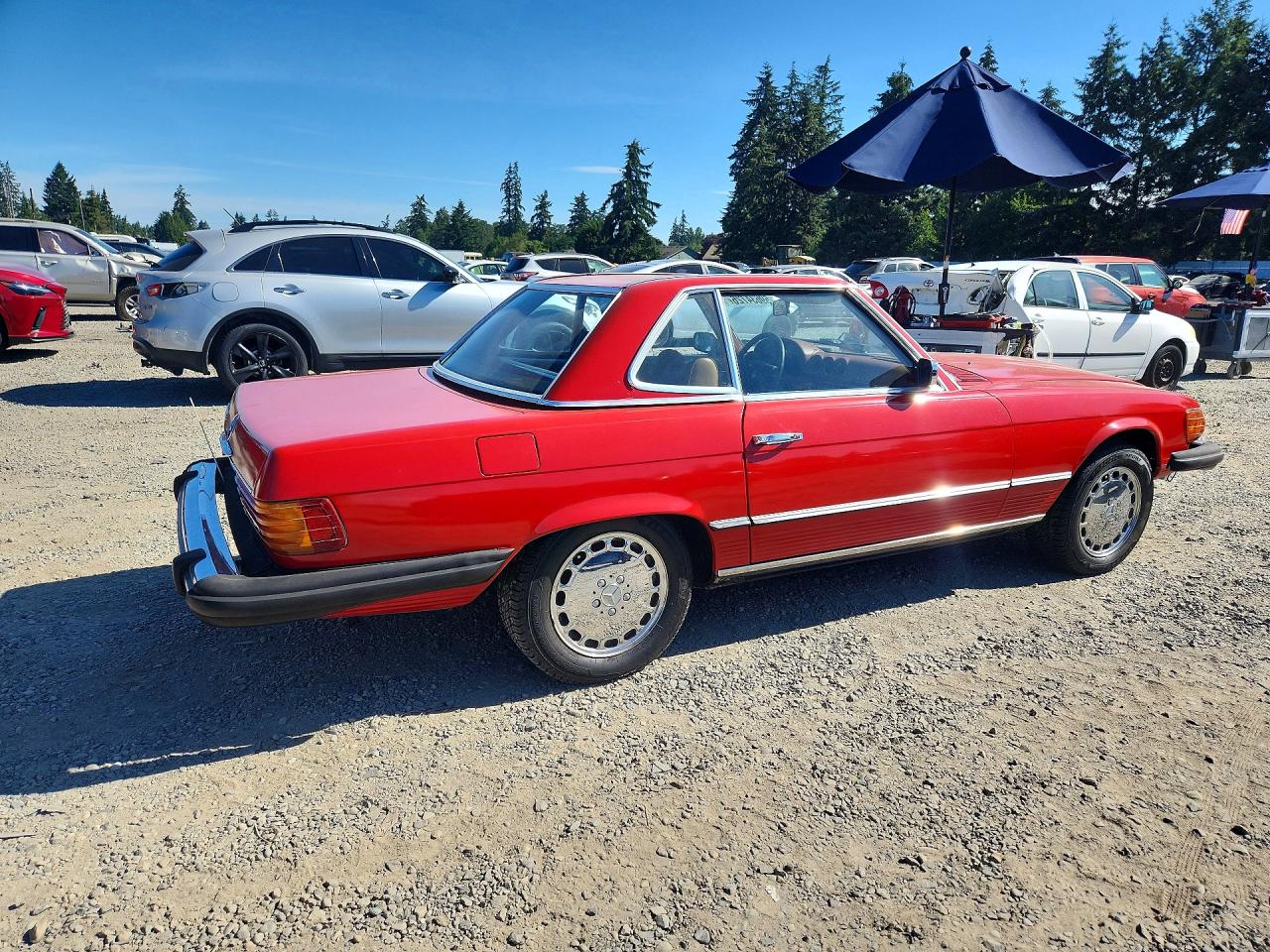 1974 Mercedes-benz 450sl Черный vin: 10704412017335