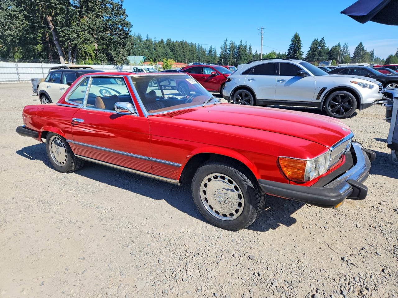 1974 Mercedes-benz 450sl Черный vin: 10704412017335