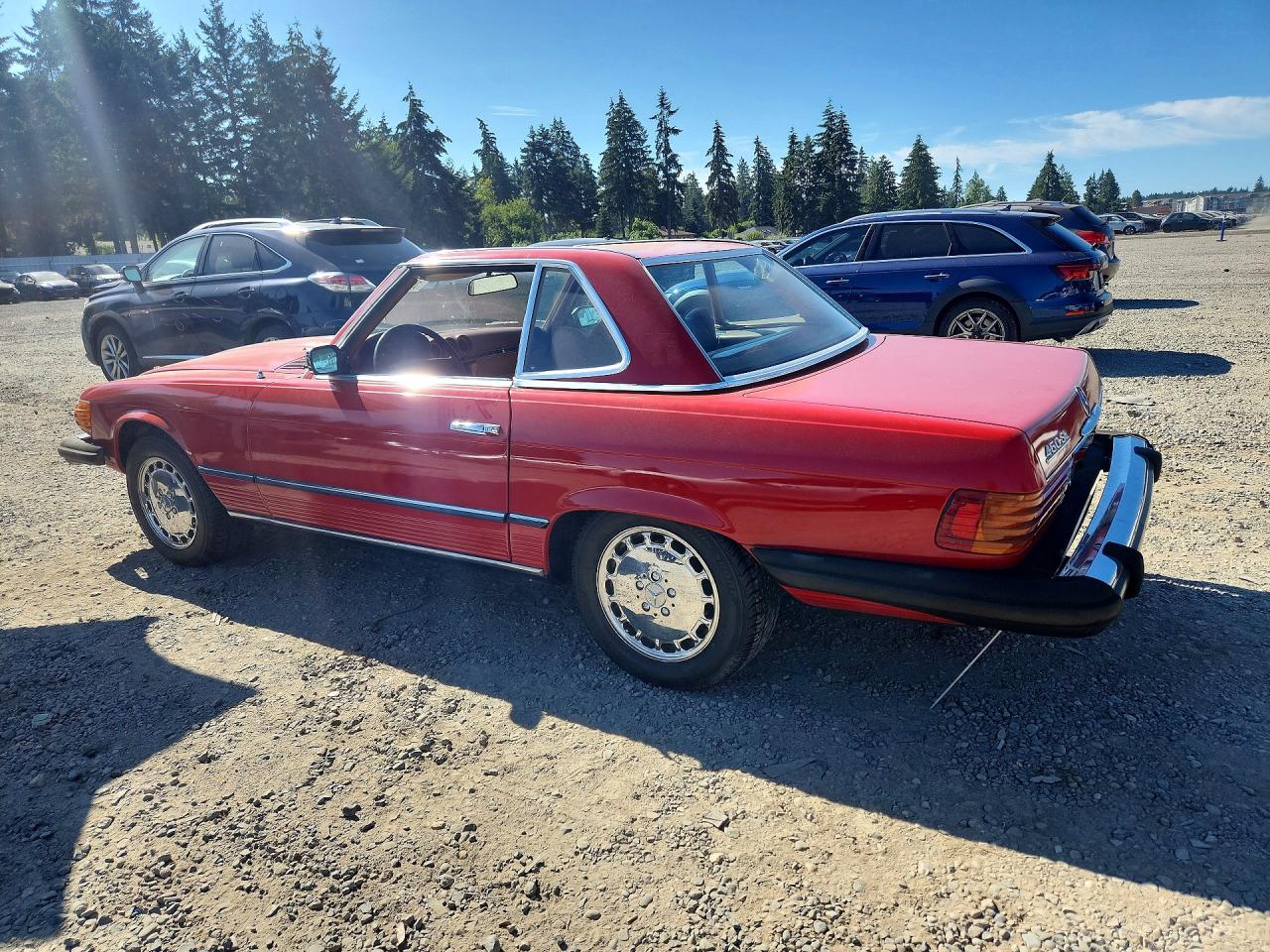 1974 Mercedes-benz 450sl Черный vin: 10704412017335