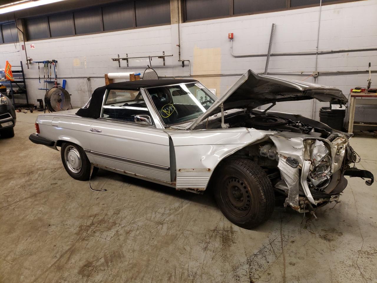 1974 Mercedes-benz 450 Sl Silver vin: 10704412018035