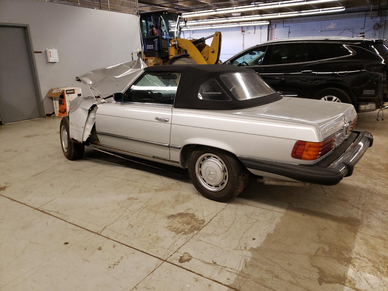 1974 Mercedes-benz 450 Sl Silver vin: 10704412018035
