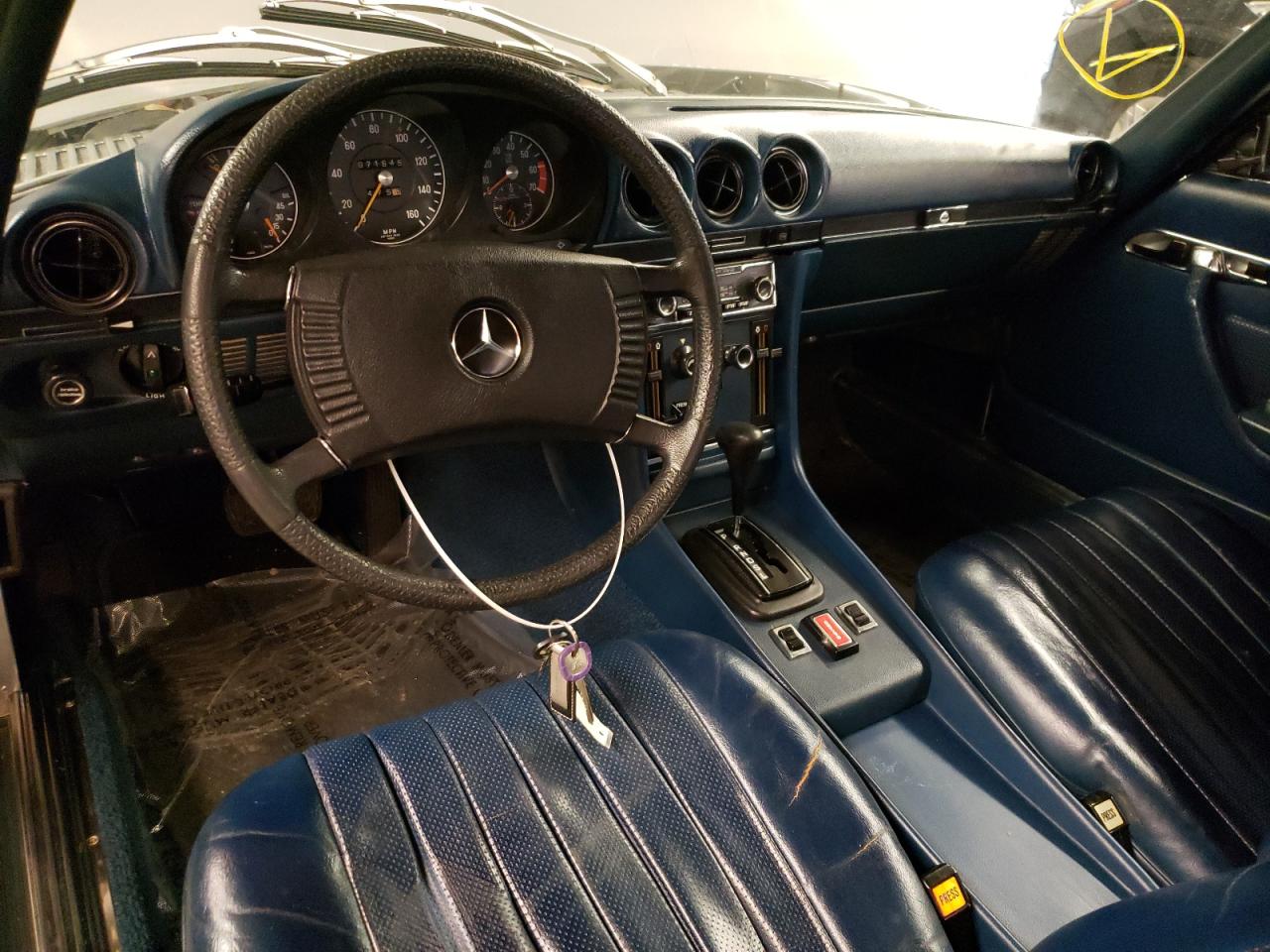 1974 Mercedes-benz 450 Sl Silver vin: 10704412018035