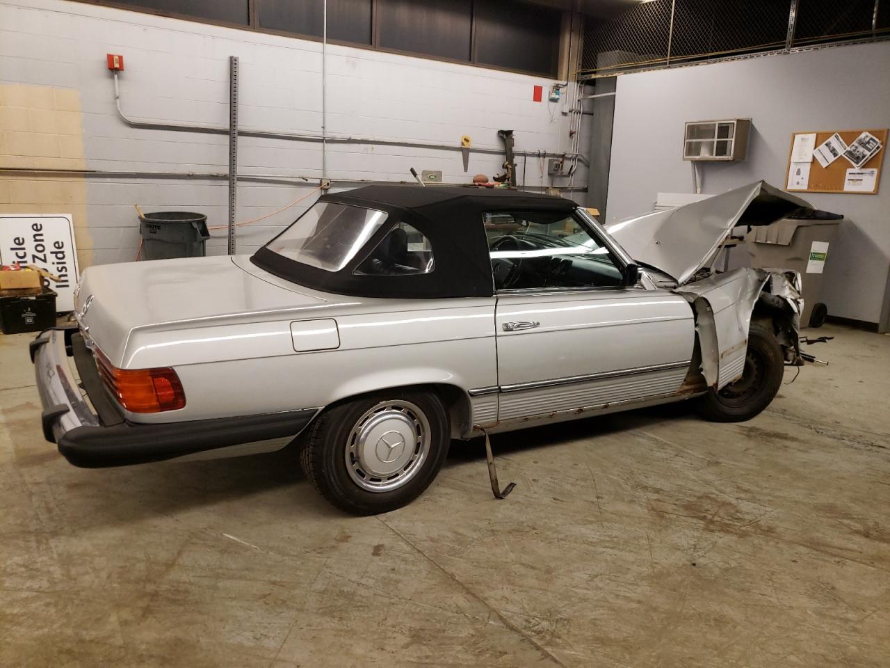 1974 Mercedes-benz 450 Sl Silver vin: 10704412018035