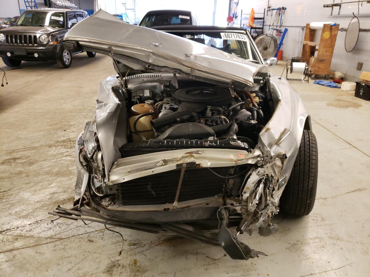 1974 Mercedes-benz 450 Sl Silver vin: 10704412018035
