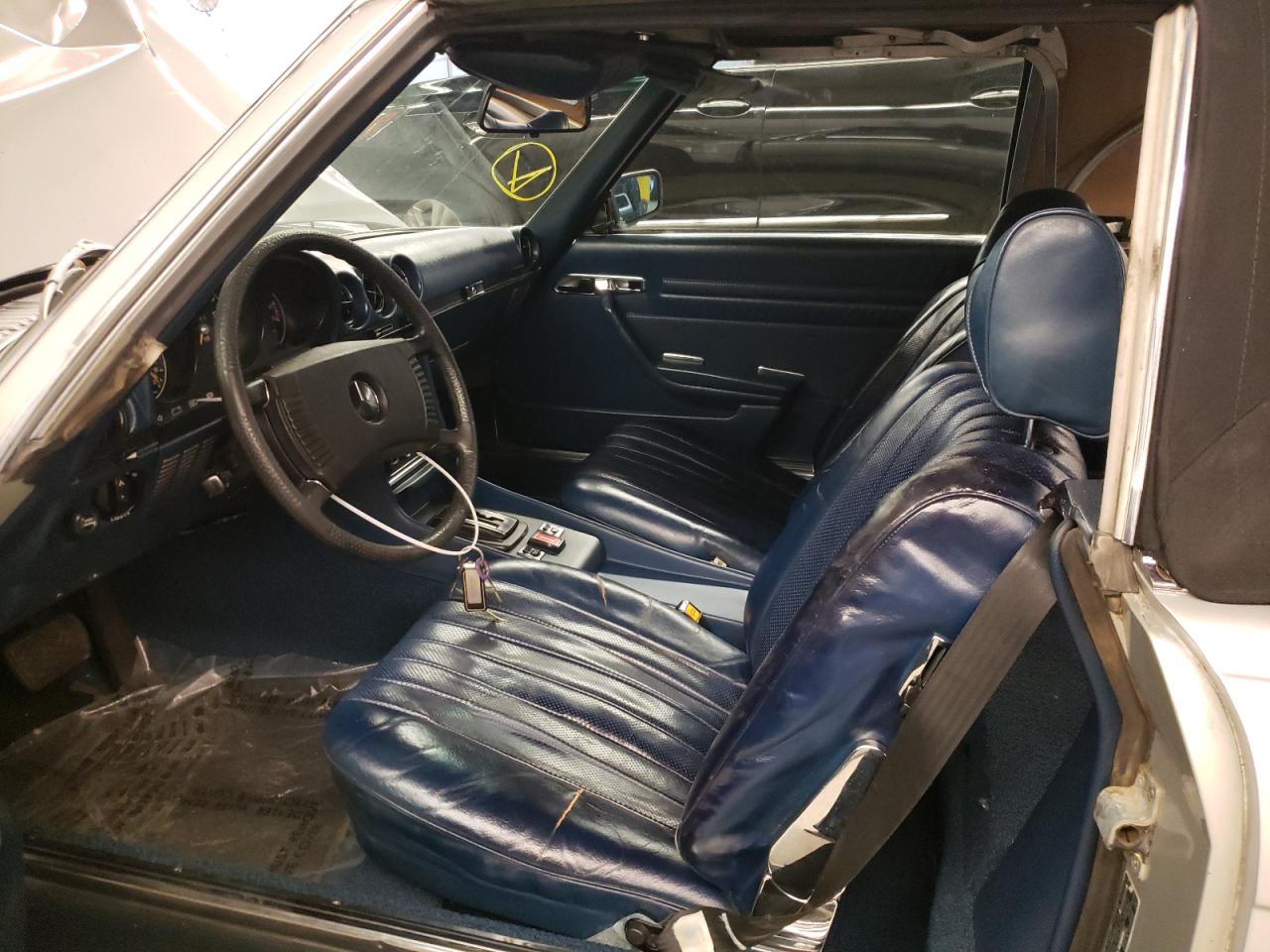 1974 Mercedes-benz 450 Sl Silver vin: 10704412018035