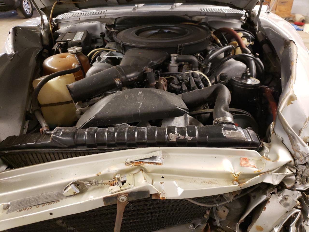 1974 Mercedes-benz 450 Sl Silver vin: 10704412018035