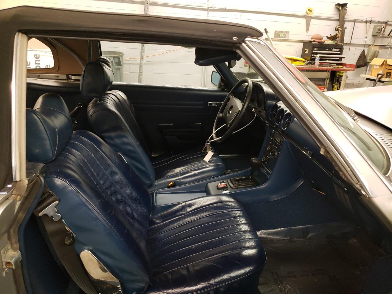 1974 Mercedes-benz 450 Sl Silver vin: 10704412018035