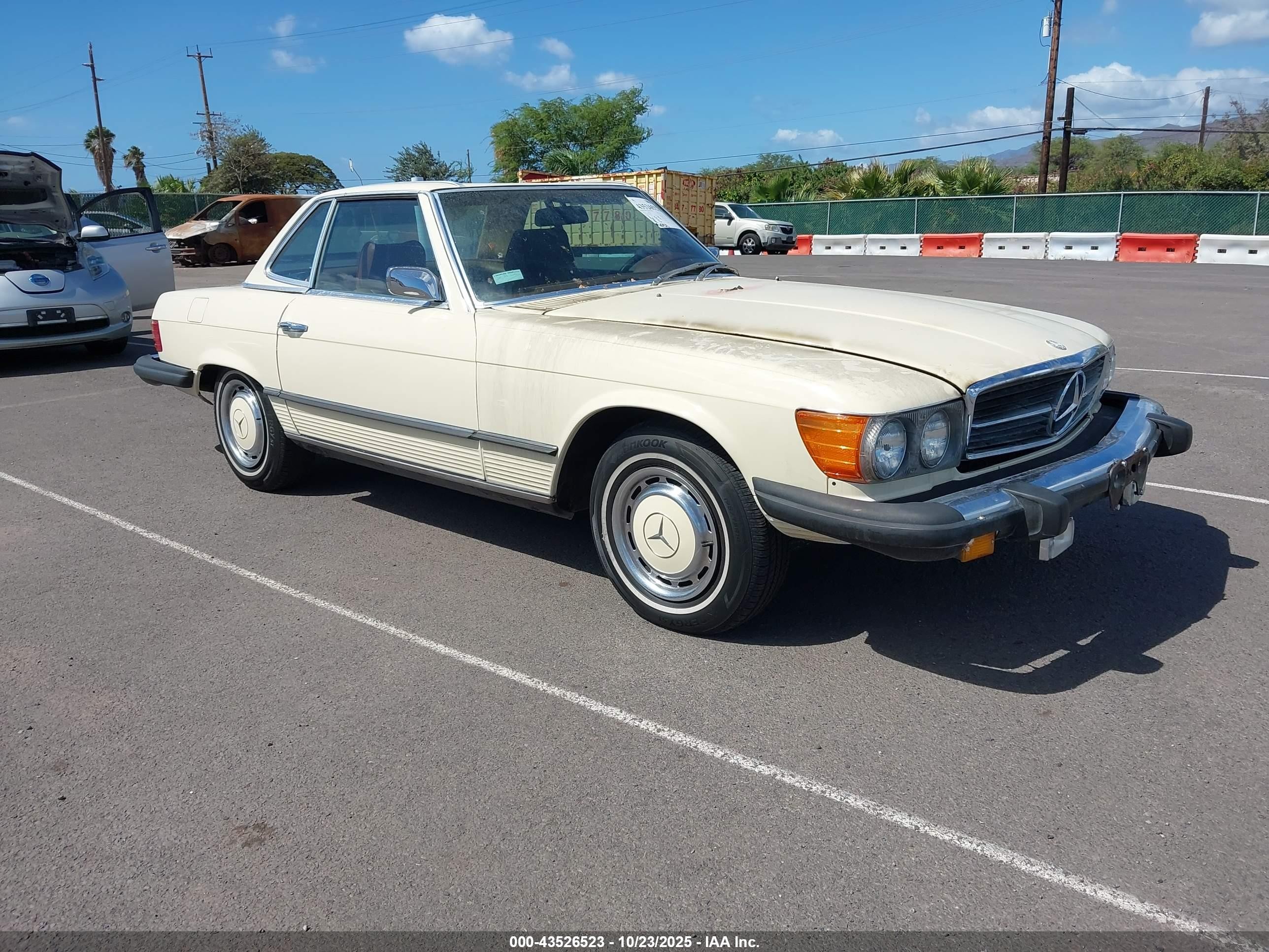 1974 Benz 450sl   Beige vin: 10704412018926   