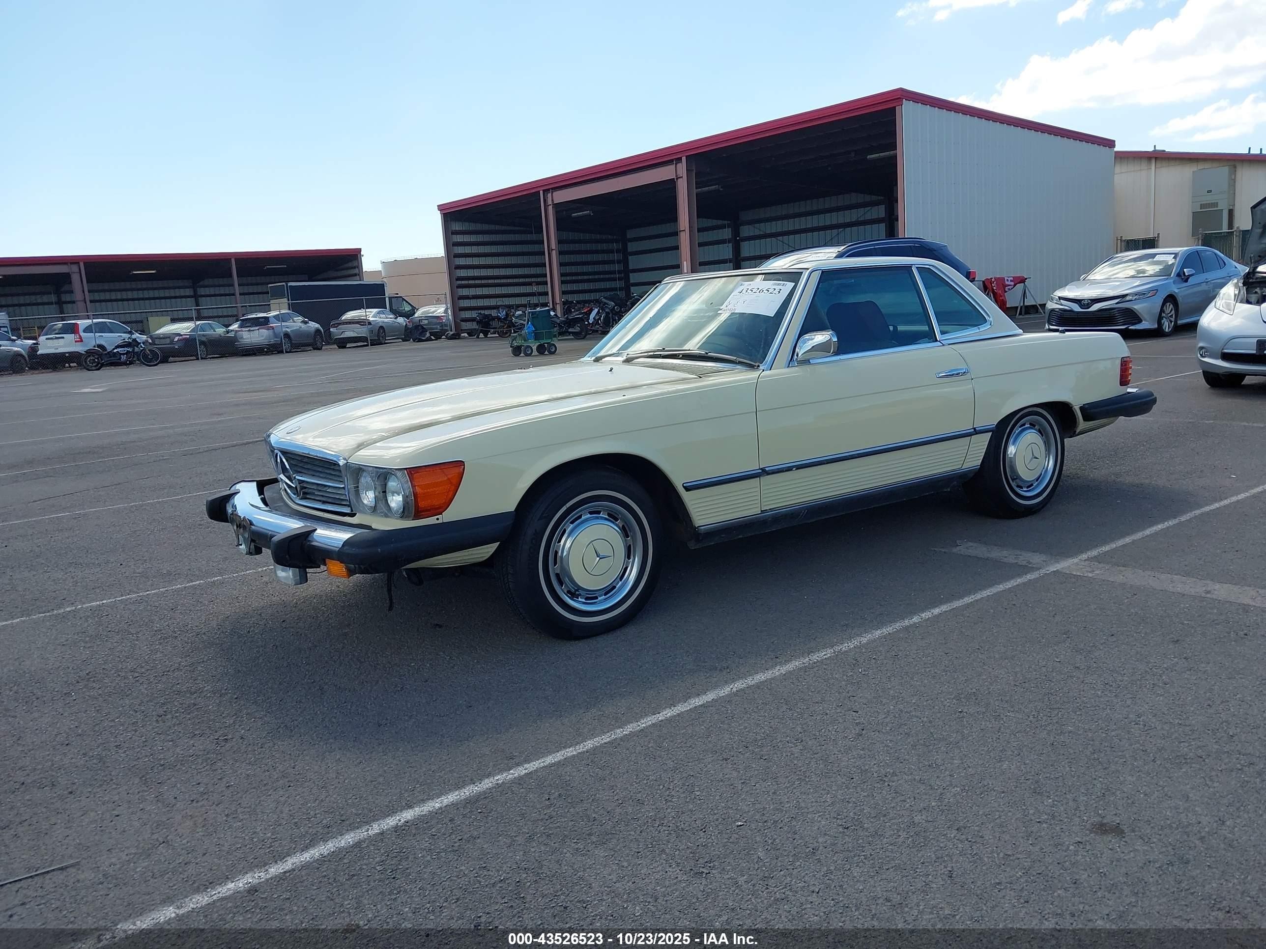 1974 Benz 450sl   Beige vin: 10704412018926   