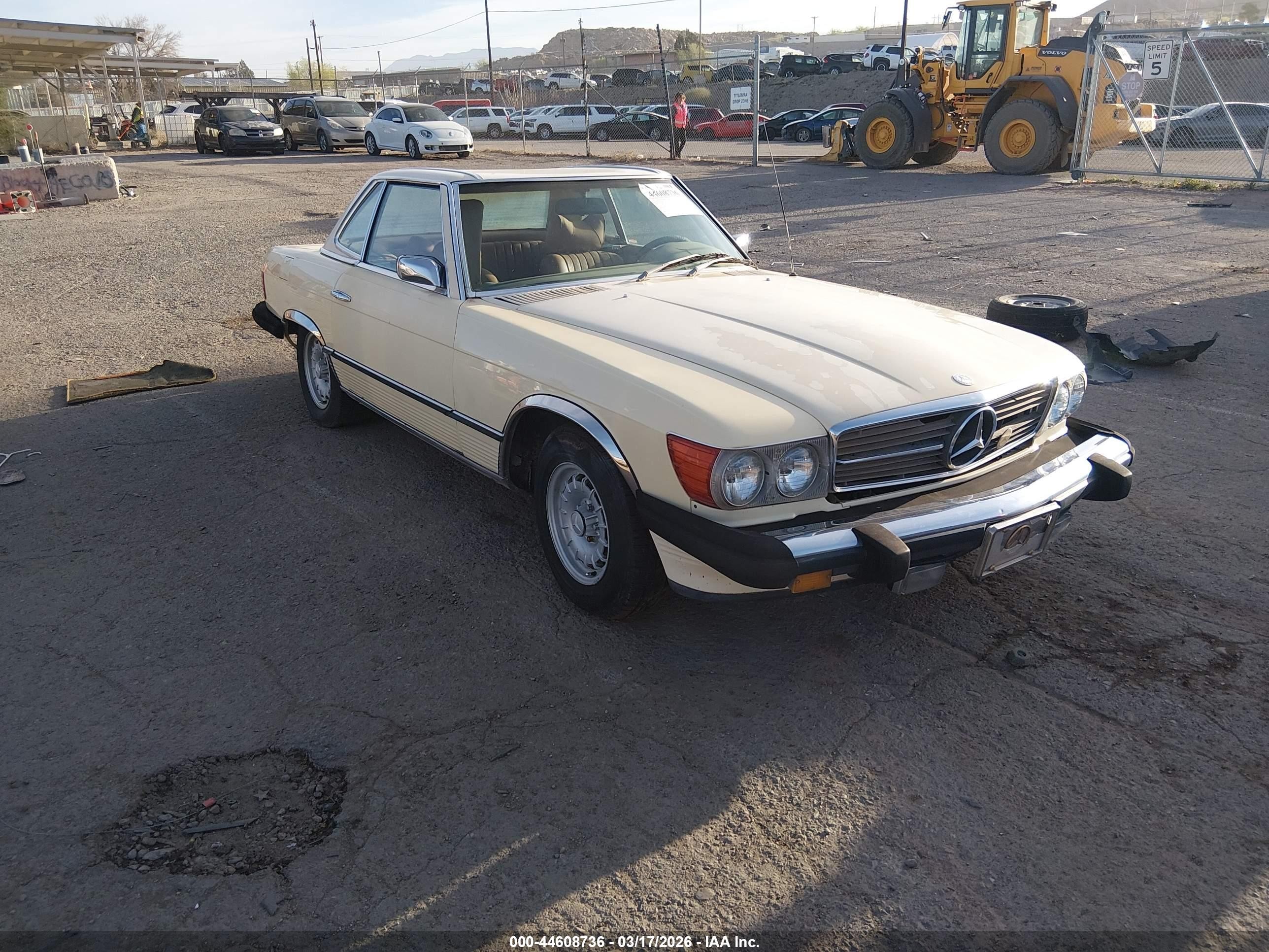 1974 Mercedes-benz 450sl   Белый vin: 10704412019588   