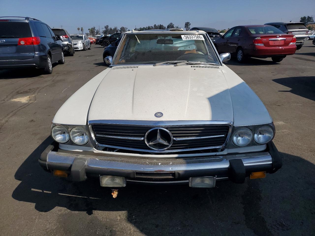 1975 Mercedes-benz 450 Sl White vin: 10704412021895