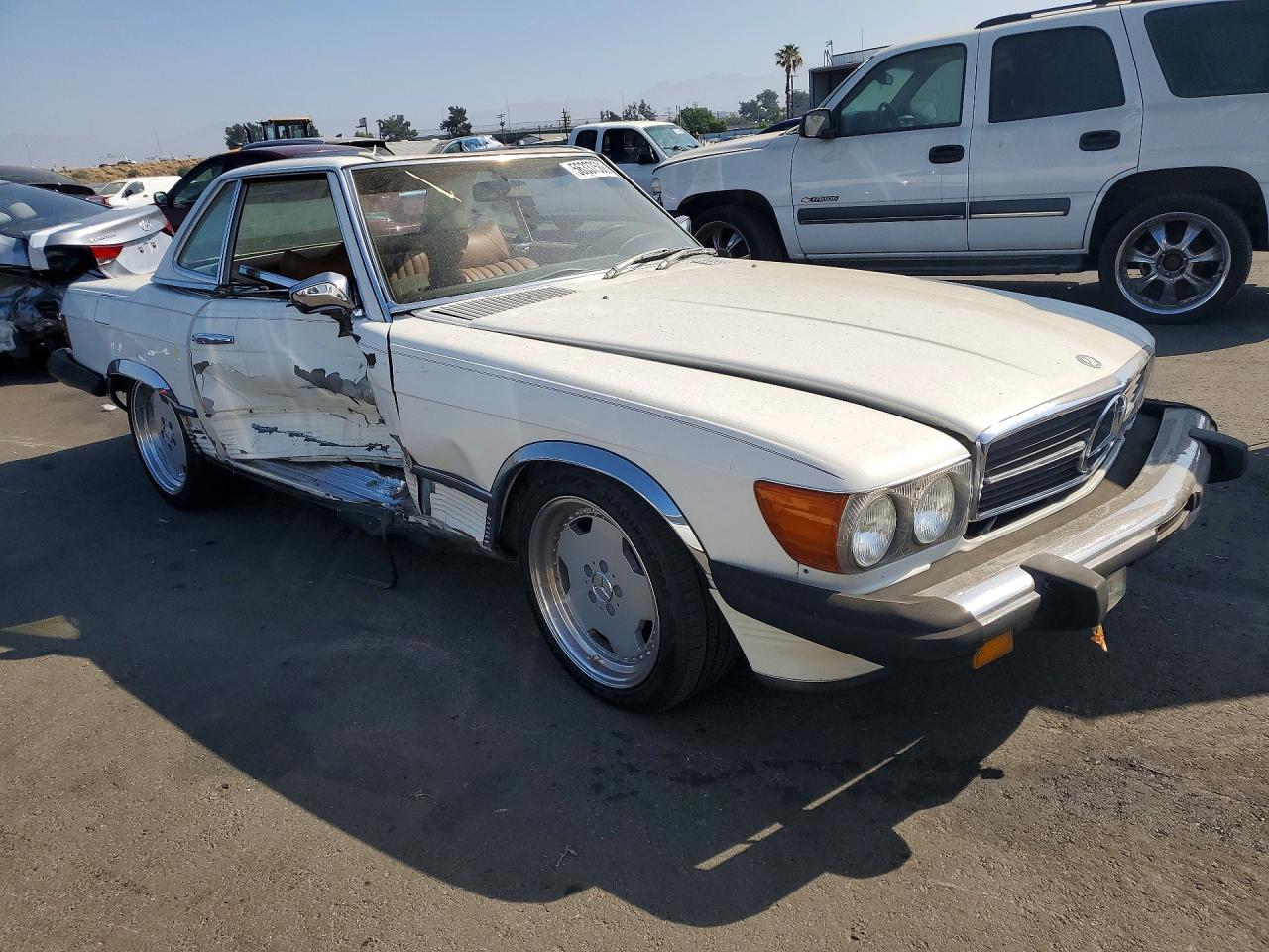 1975 Mercedes-benz 450 Sl White vin: 10704412021895
