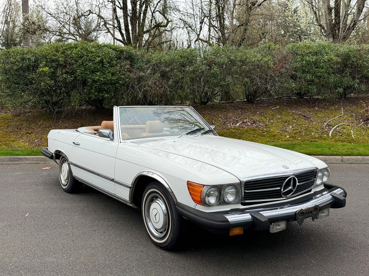 1976 Mercedes-benz 450 Sl White vin: 10704412028401