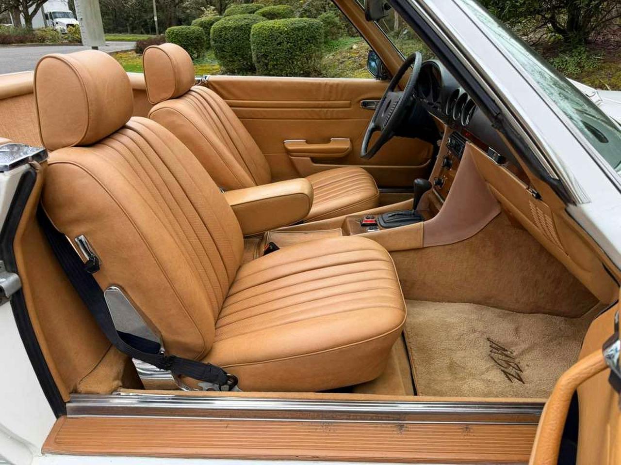 1976 Mercedes-benz 450 Sl White vin: 10704412028401