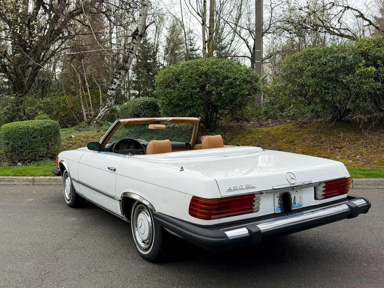 1976 Mercedes-benz 450 Sl White vin: 10704412028401