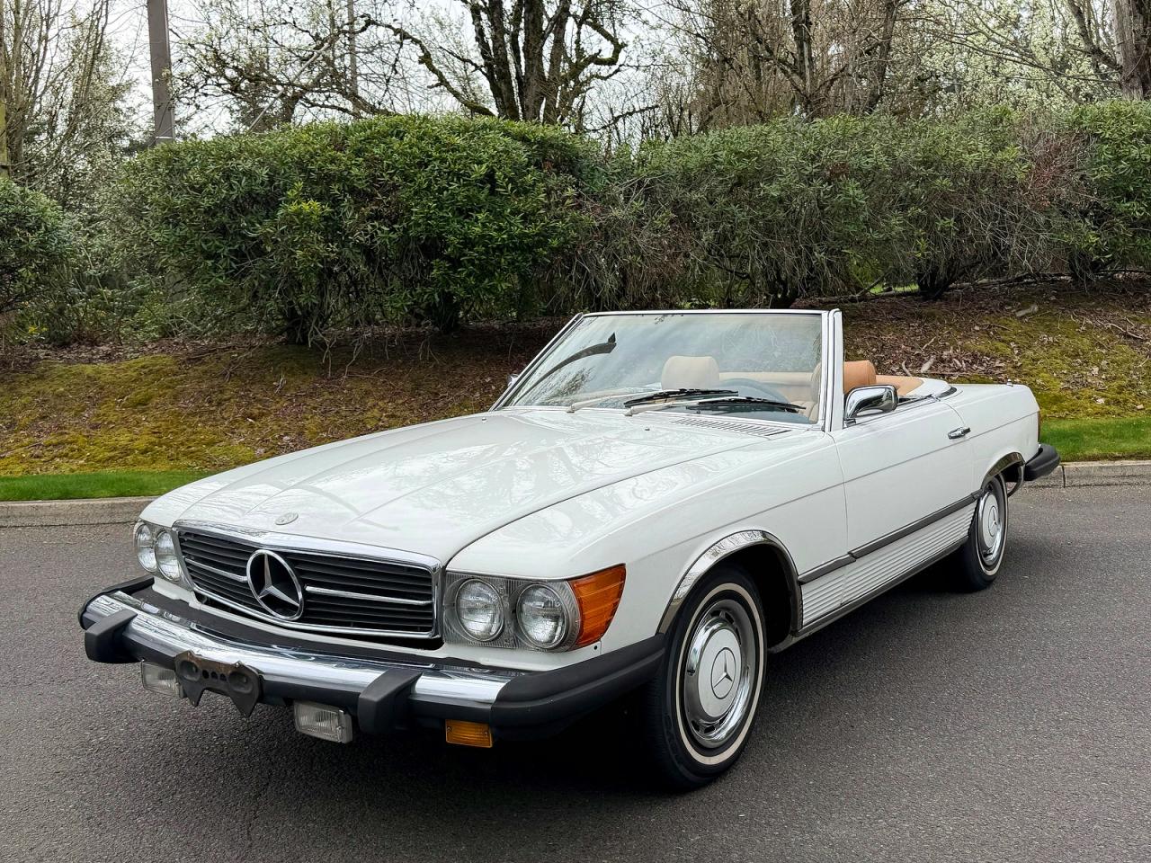 1976 Mercedes-benz 450 Sl White vin: 10704412028401