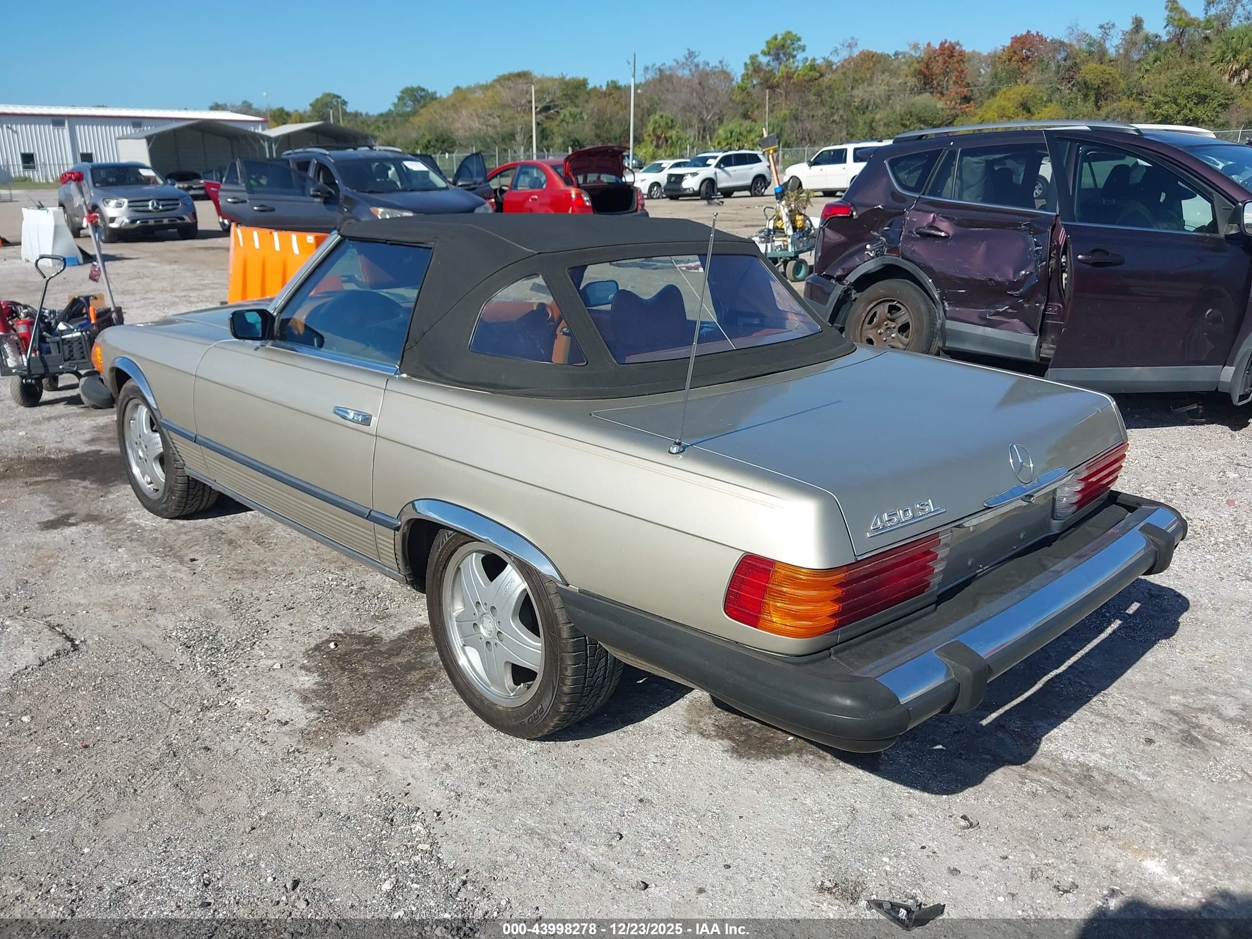 1976 Mercedes-benz 450 Sl   Champagne vin: 10704412029091   