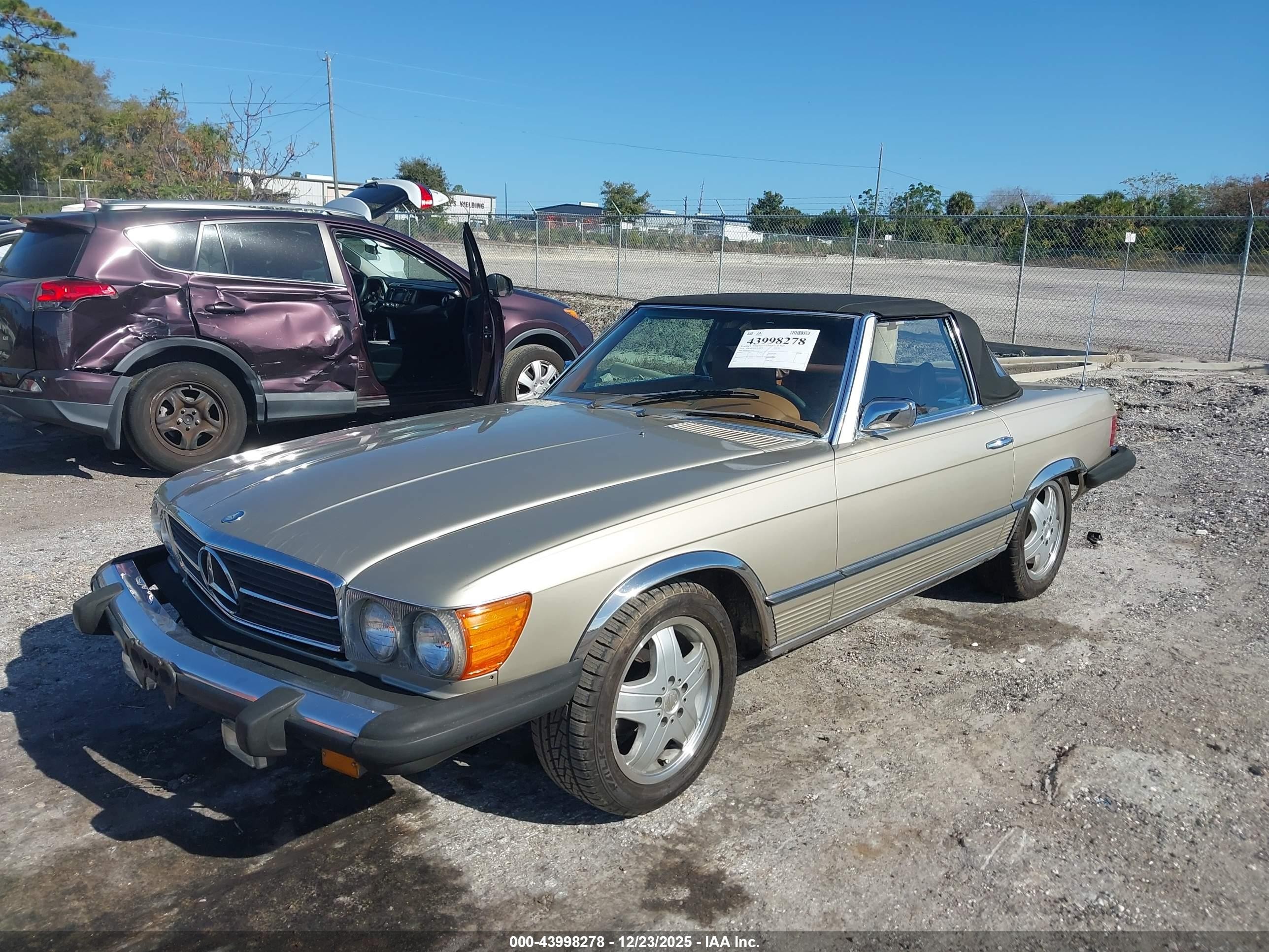 1976 Mercedes-benz 450 Sl   Champagne vin: 10704412029091   