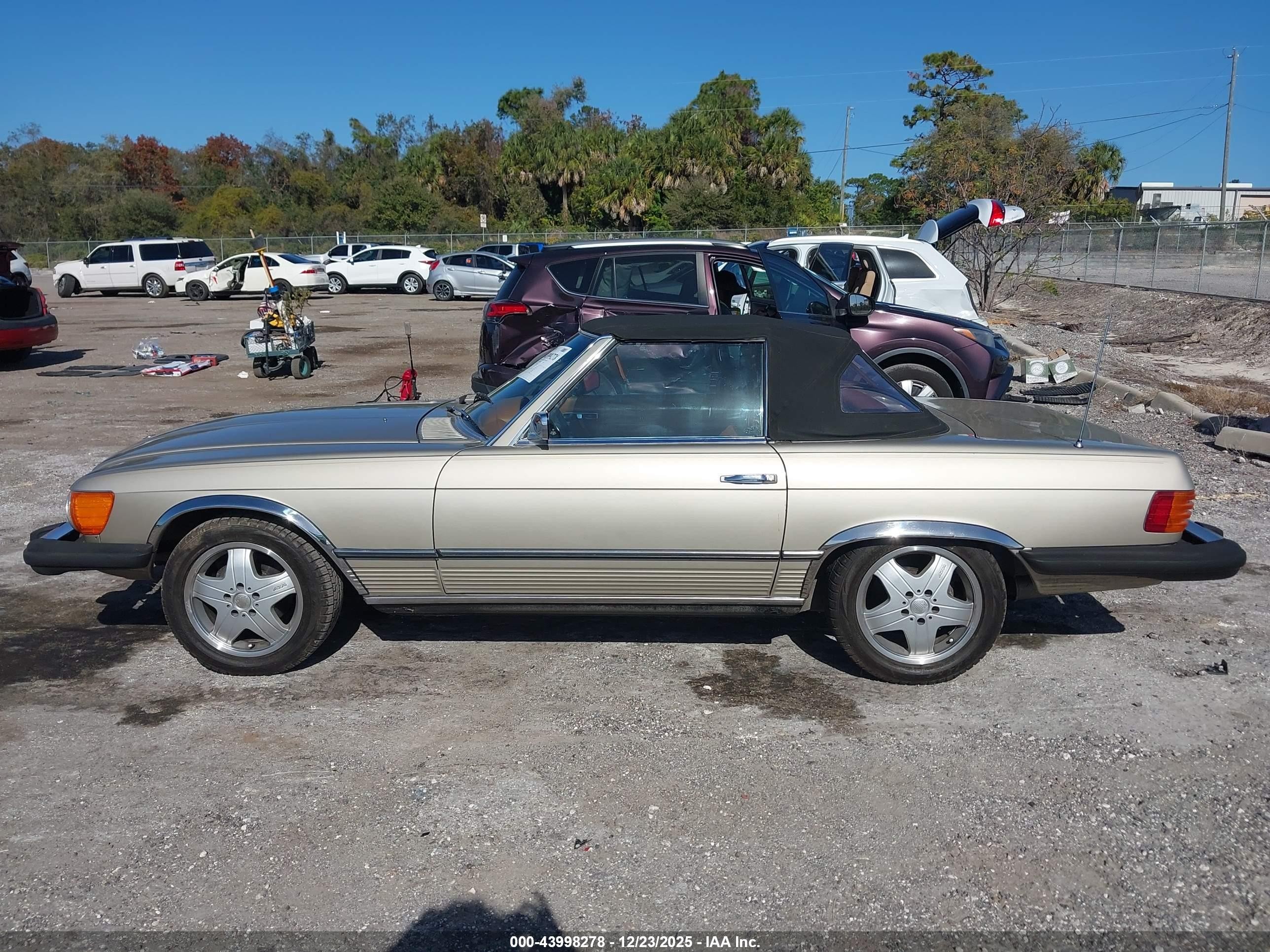 1976 Mercedes-benz 450 Sl   Champagne vin: 10704412029091   