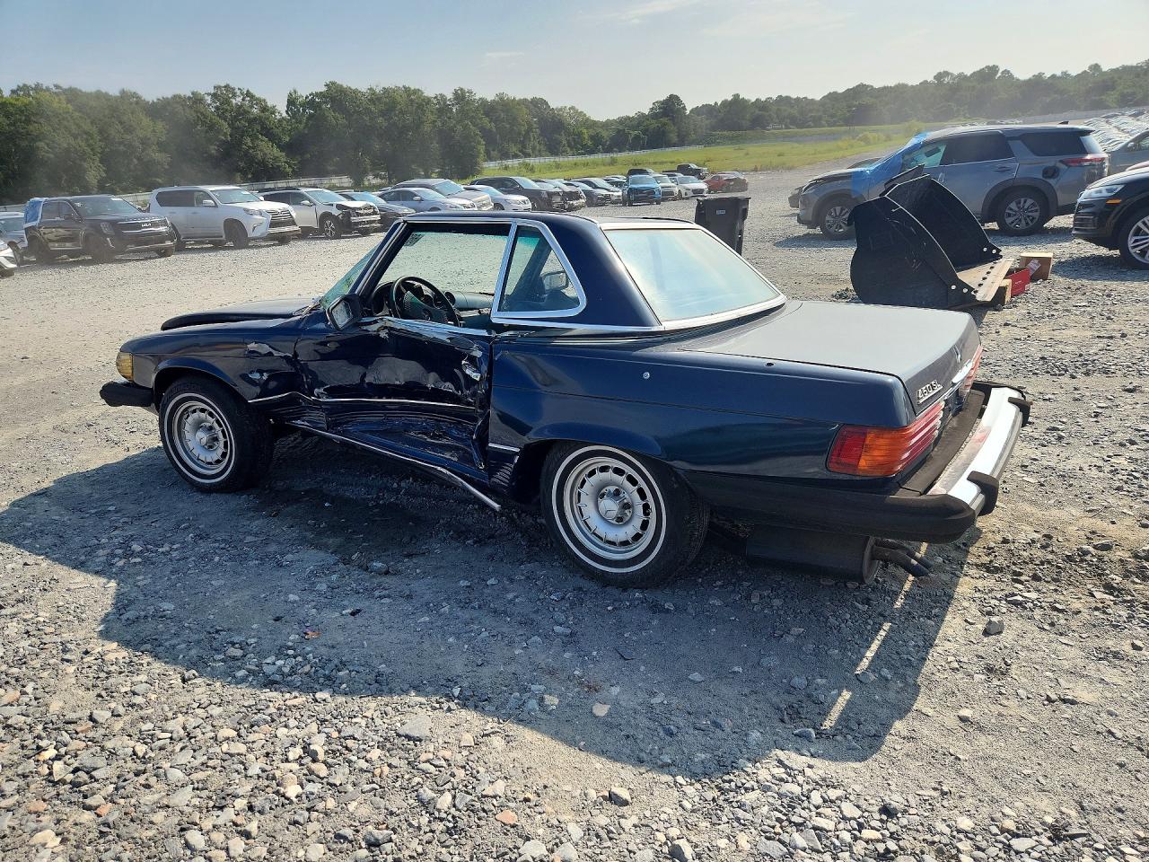 1978 Mercedes-benz 450 Sl Blue vin: 10704412031585