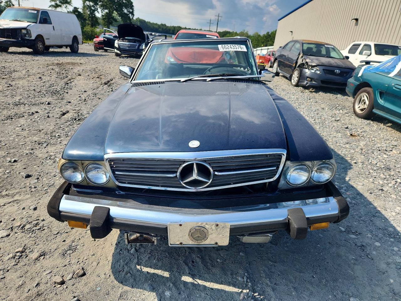 1978 Mercedes-benz 450 Sl Blue vin: 10704412031585