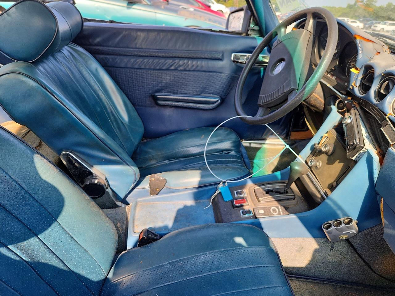 1978 Mercedes-benz 450 Sl Blue vin: 10704412031585