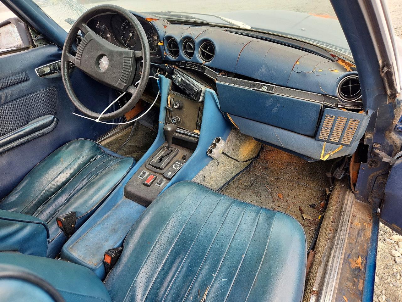 1978 Mercedes-benz 450 Sl Blue vin: 10704412031585