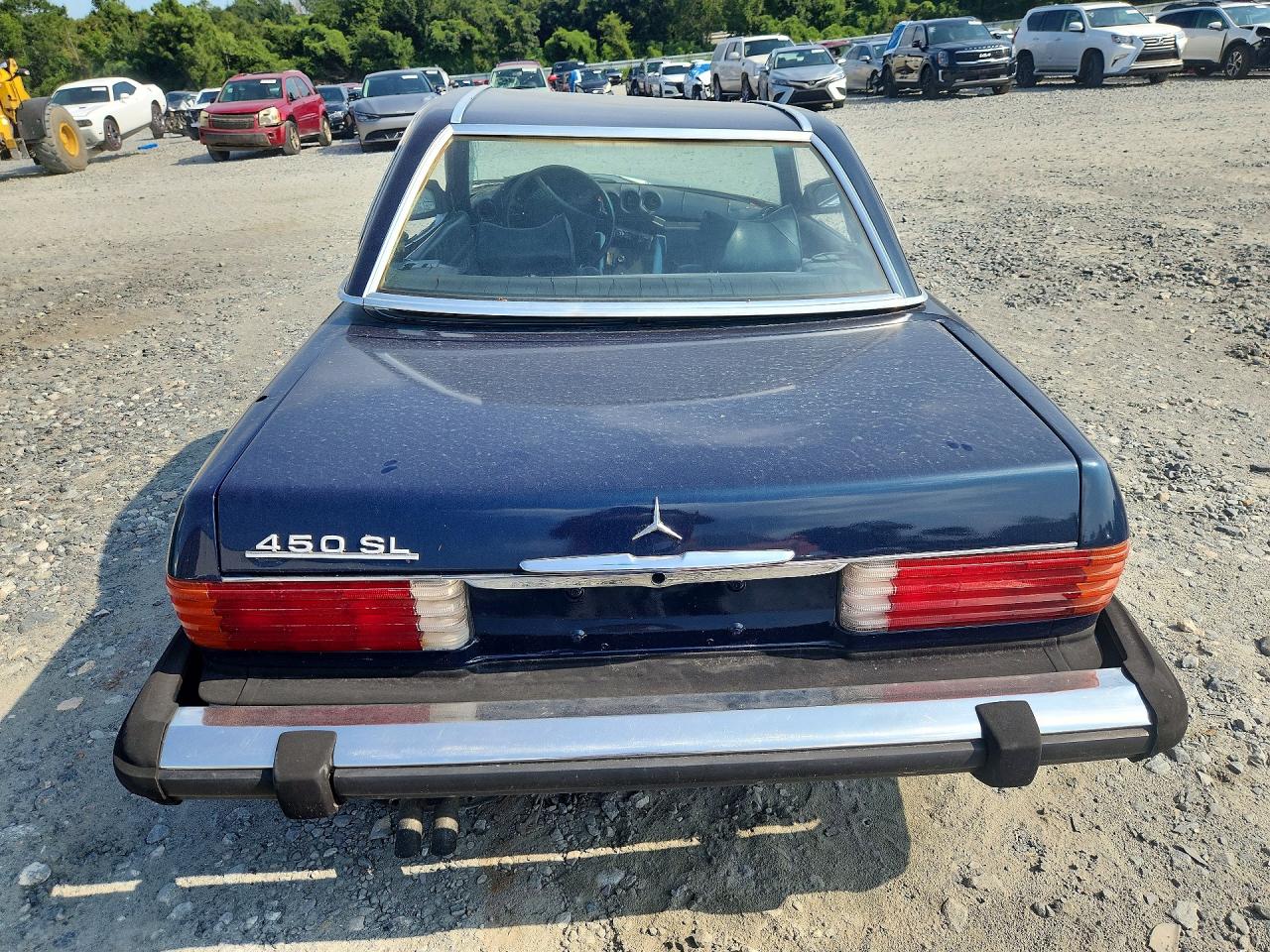 1978 Mercedes-benz 450 Sl Blue vin: 10704412031585
