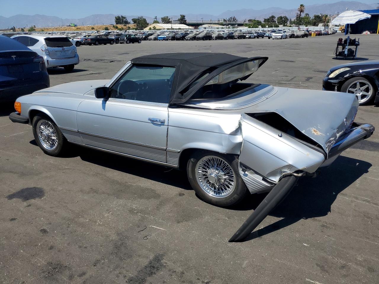 1976 Mercedes-benz Sl 450 Silver vin: 10704412034744