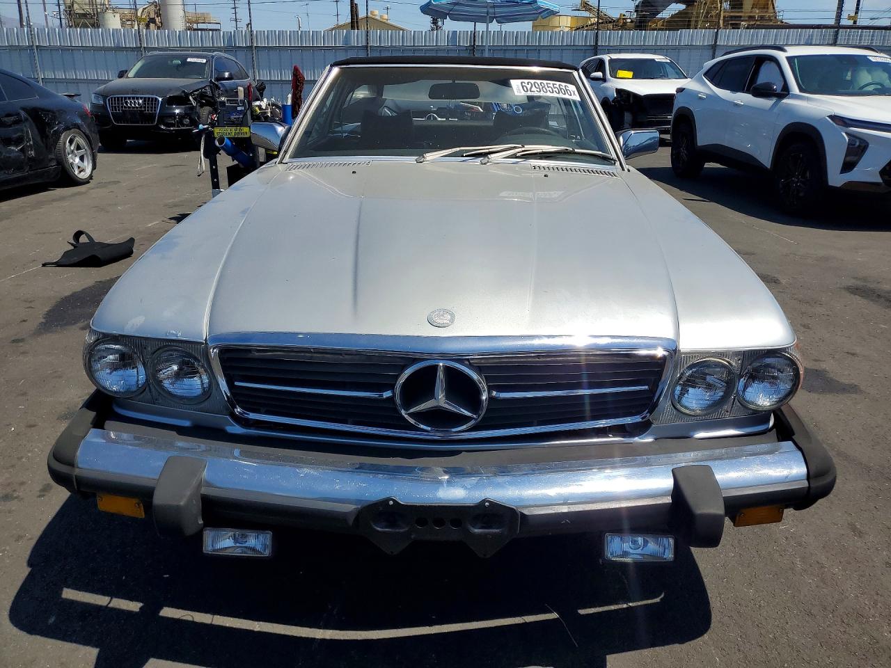 1976 Mercedes-benz Sl 450 Silver vin: 10704412034744