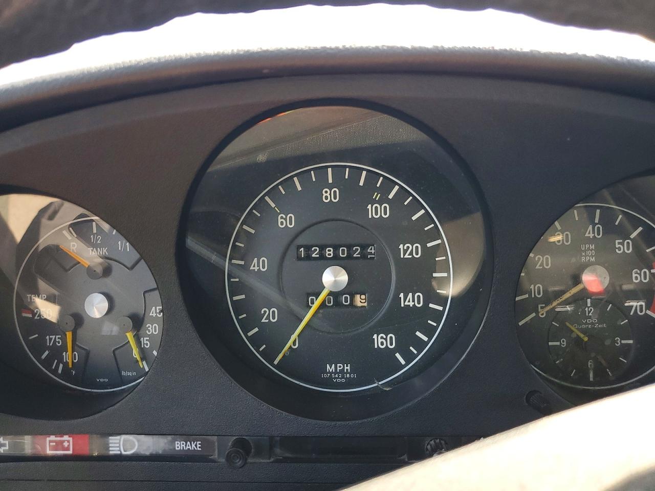 1976 Mercedes-benz Sl 450 Silver vin: 10704412034744